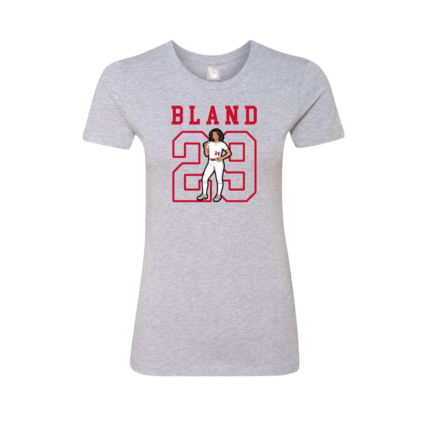 Womens Tee — Shirsey in Grey
