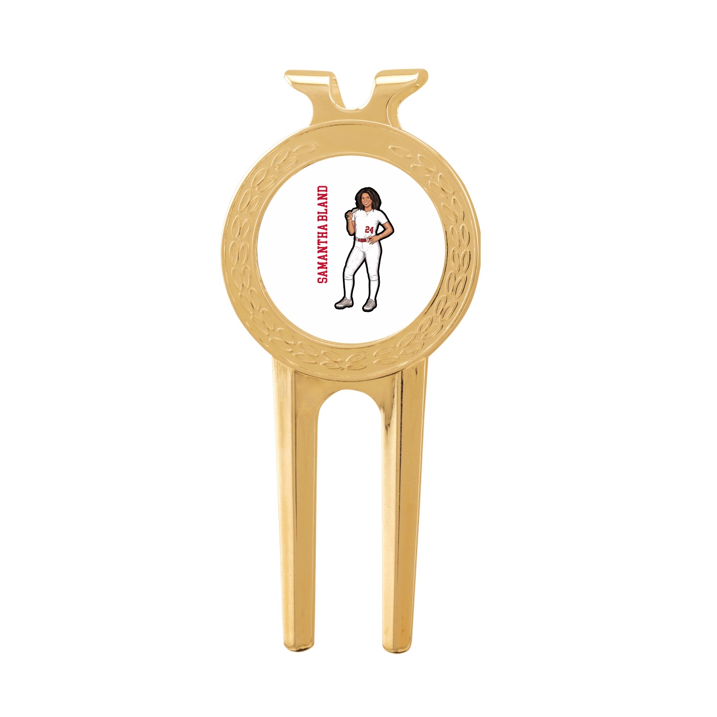 Divot Tool with Ball Marker — Name Vertical in Classic