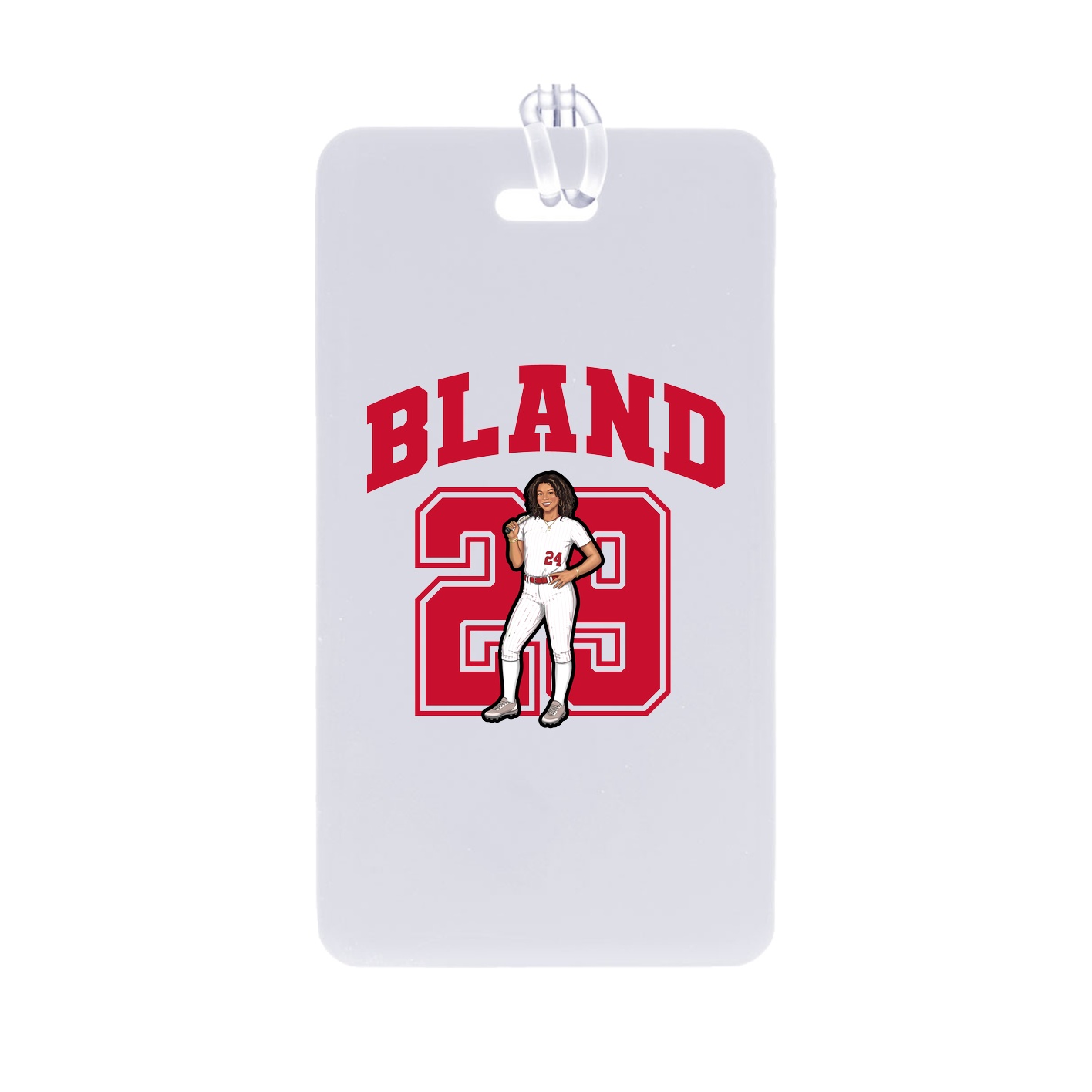 Bag Tag — Number in Classic