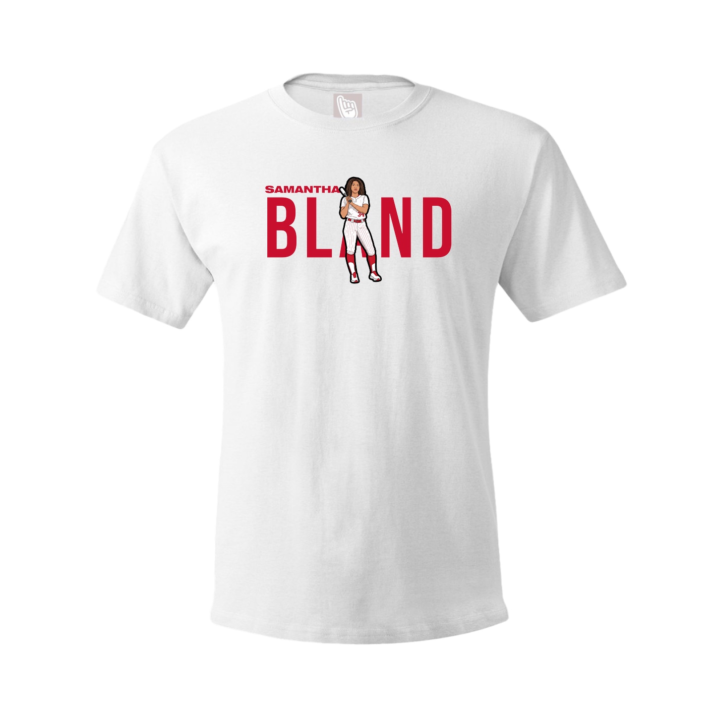 Tee — Player Name in White