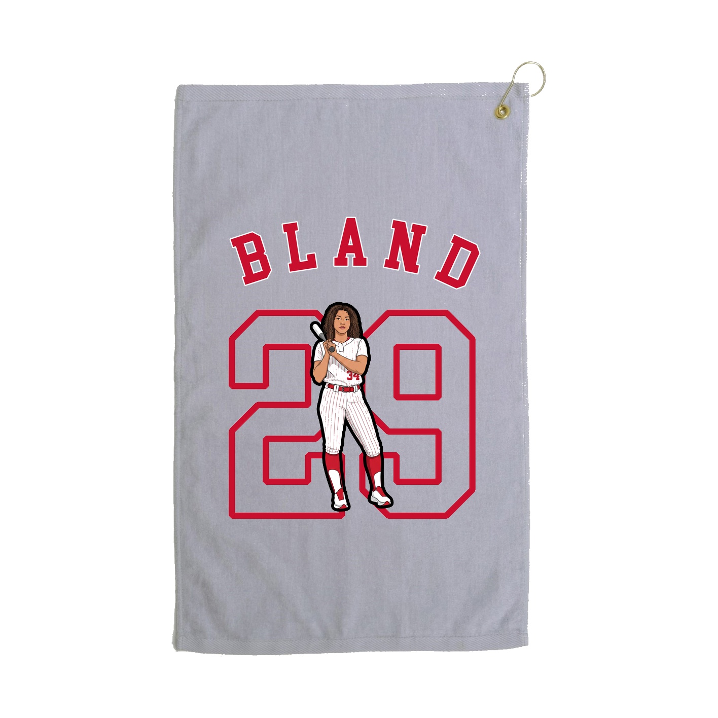 Golf Towel — Shirsey Arch in Grey