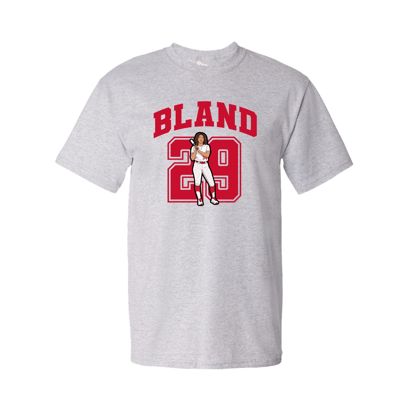 Tee — Number in Grey