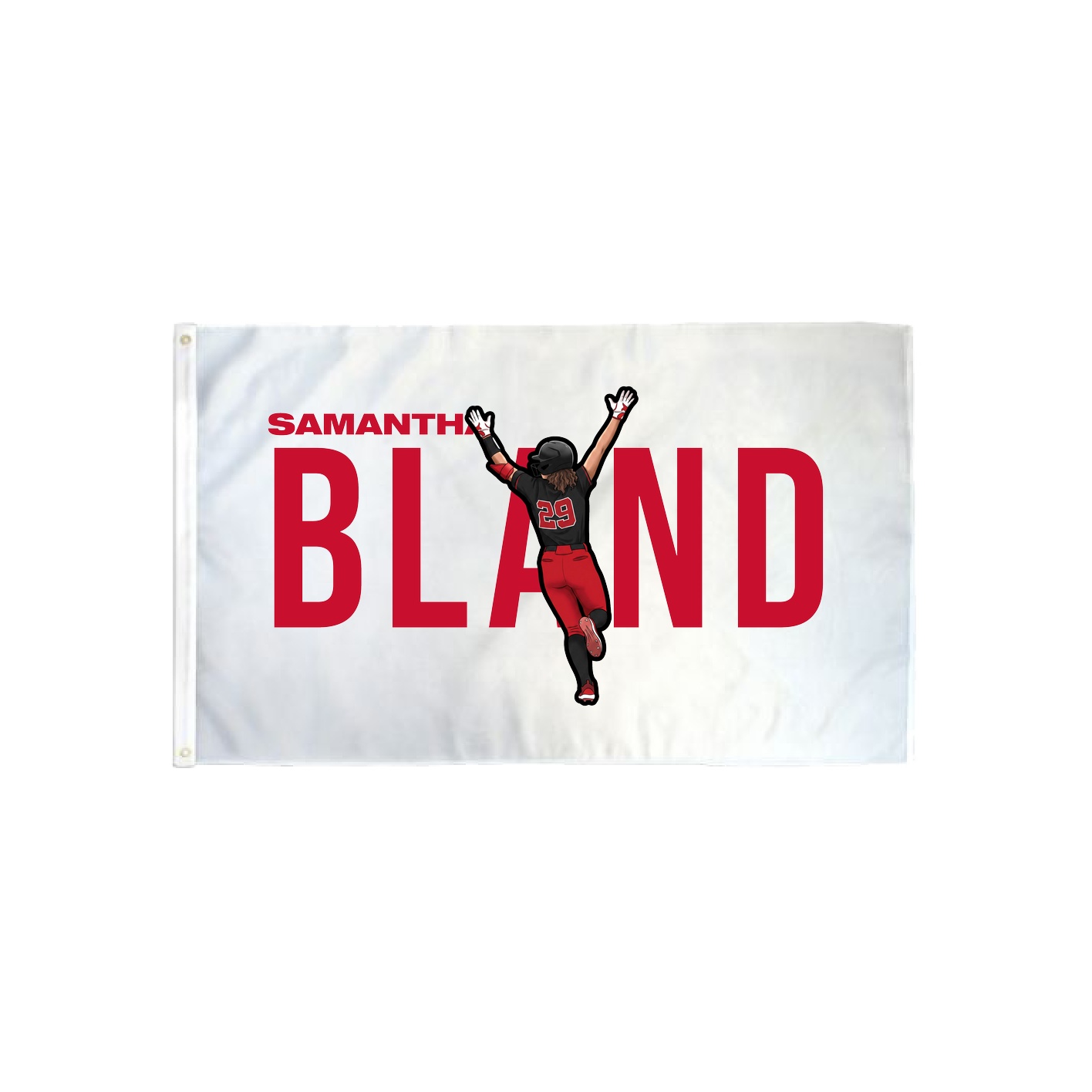 3x5 Flag — Player Name in Classic