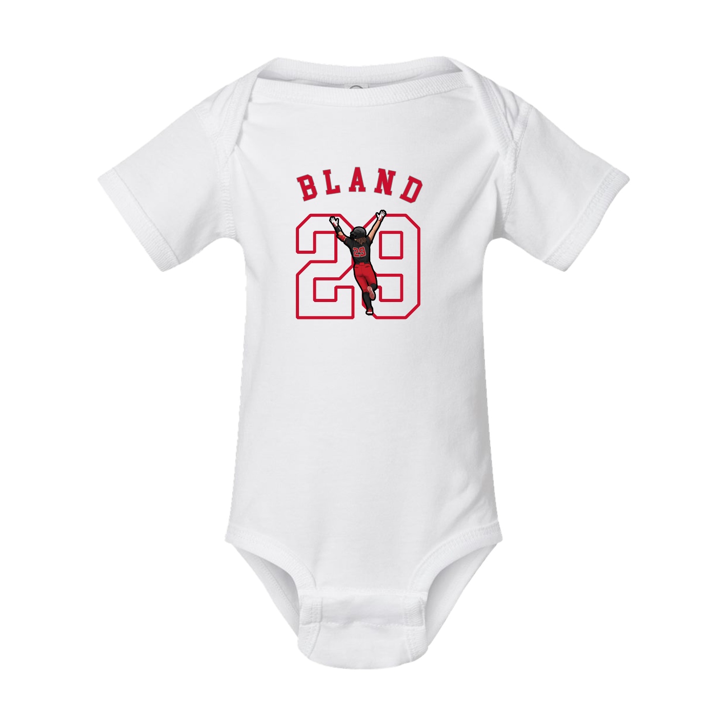 Baby Onesie — Shirsey Arch in White