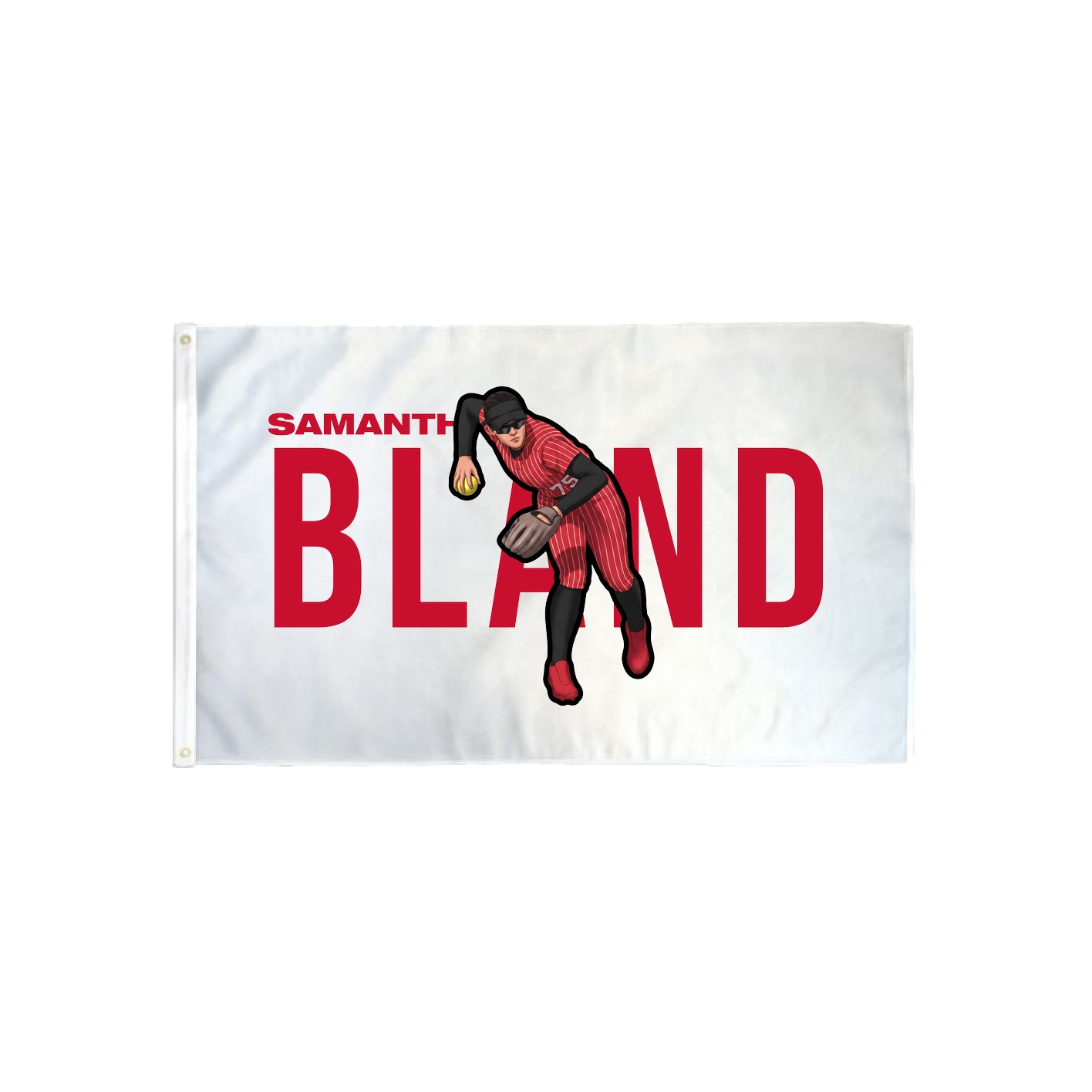3x5 Flag — Player Name in Classic
