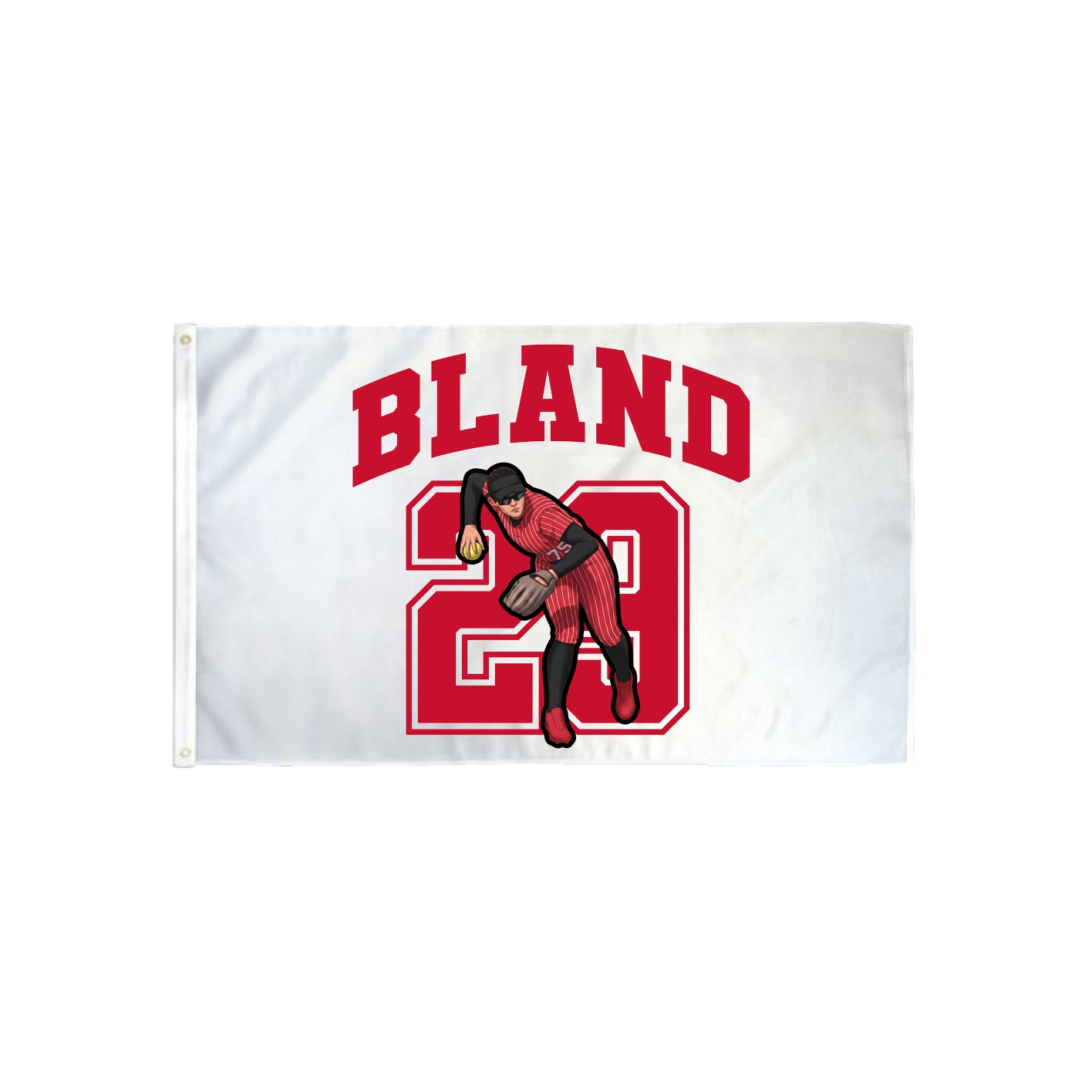 3x5 Flag — Number in Classic