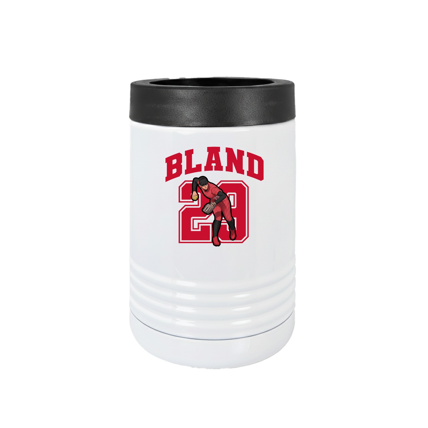 Beverage Holder — Number in White