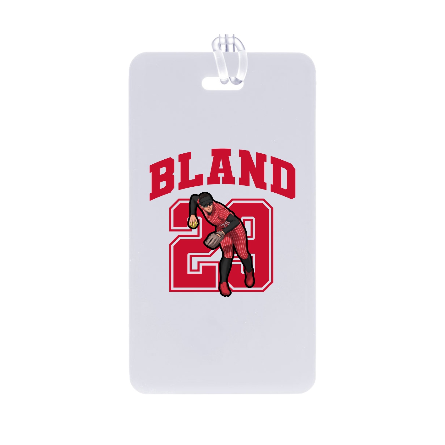 Bag Tag — Number in Classic