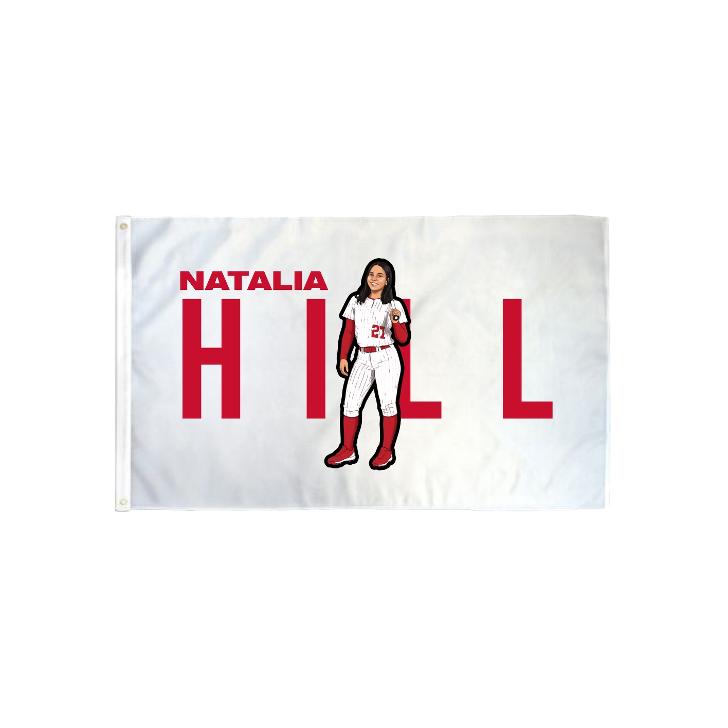 3x5 Flag — Player Name in Classic