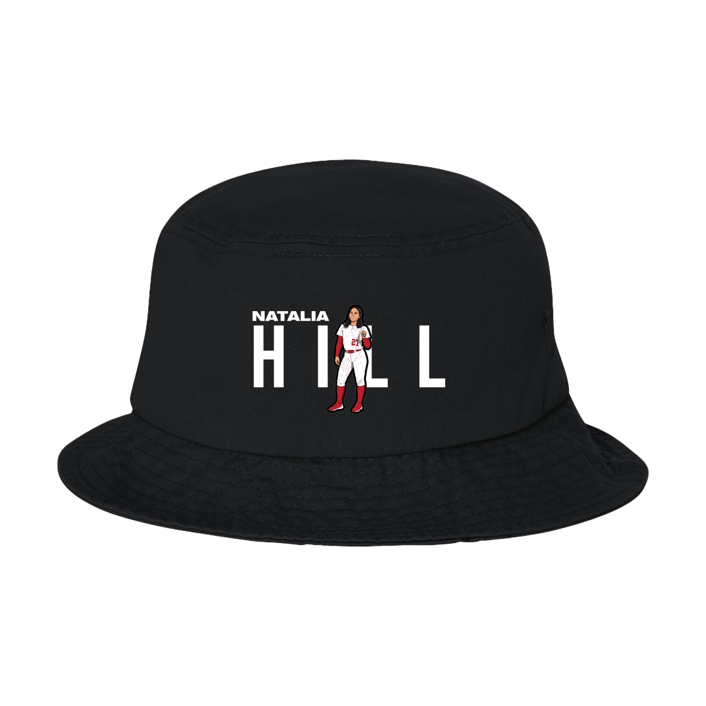 Bucket Cap — Player Name in Black
