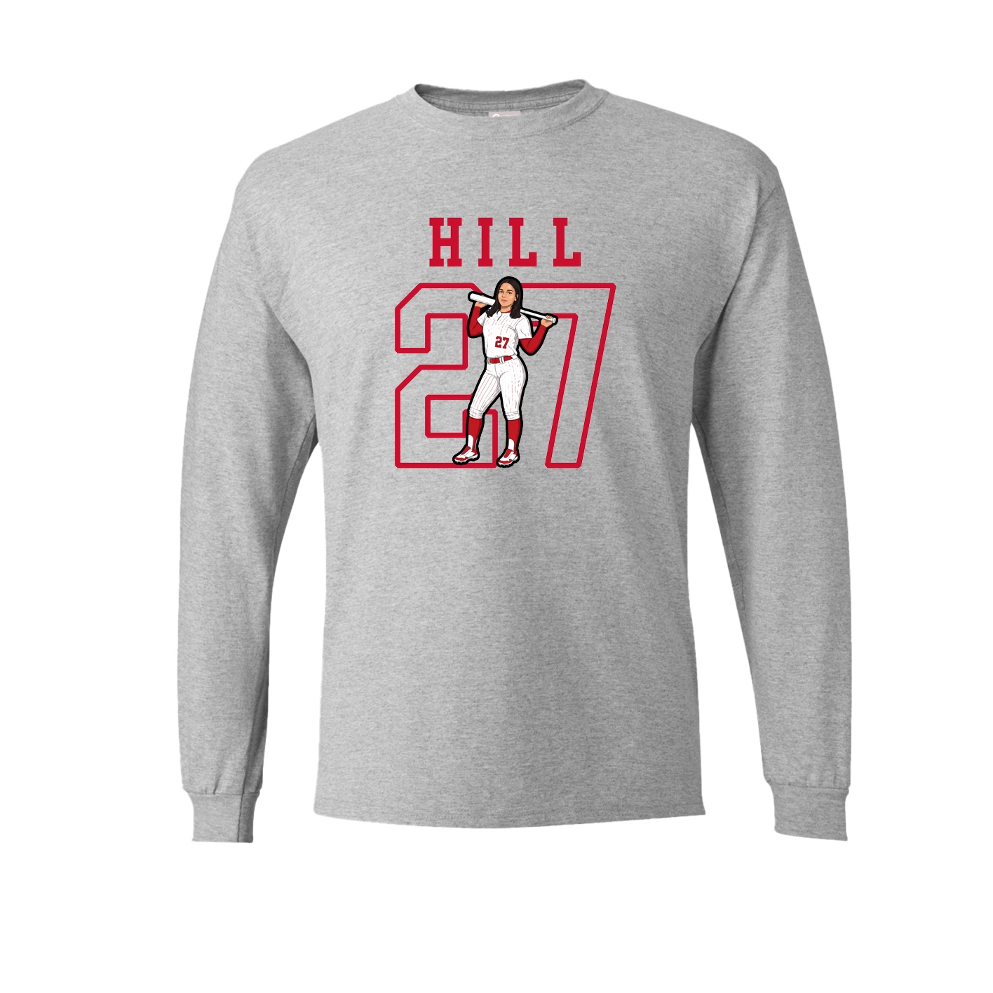 Long Sleeve Tee — Shirsey in Grey