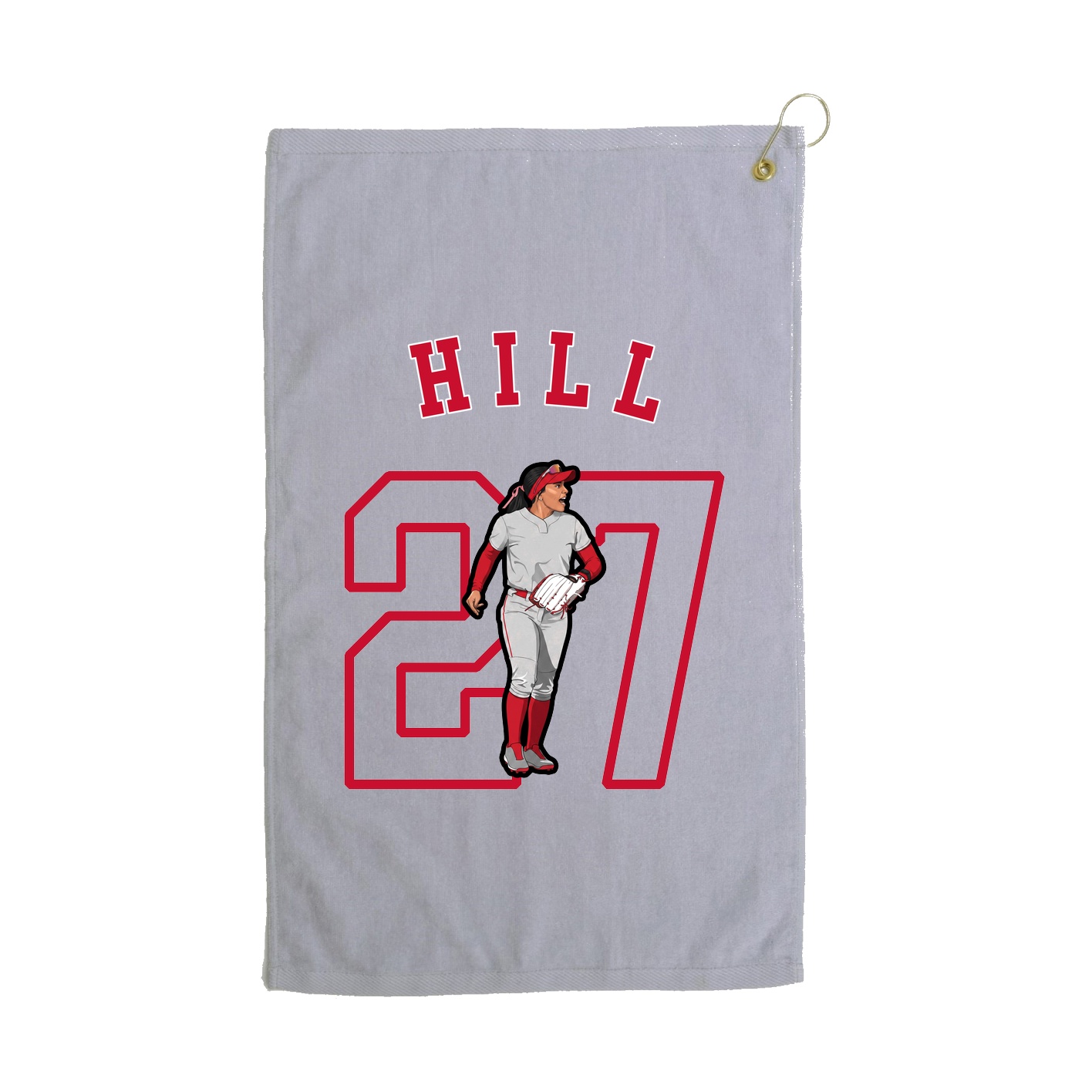 Golf Towel — Shirsey Arch in Grey