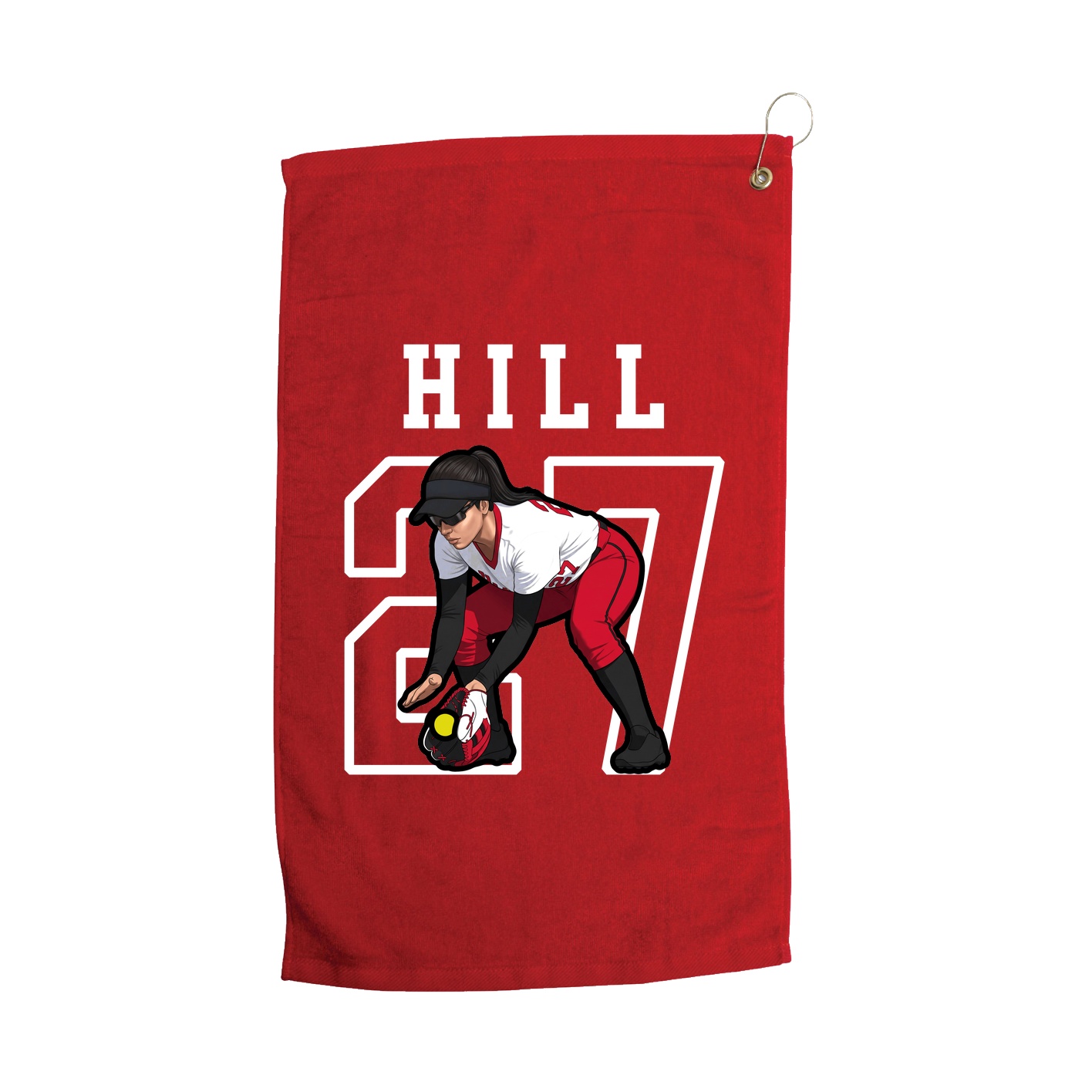 Golf Towel — Shirsey in Red