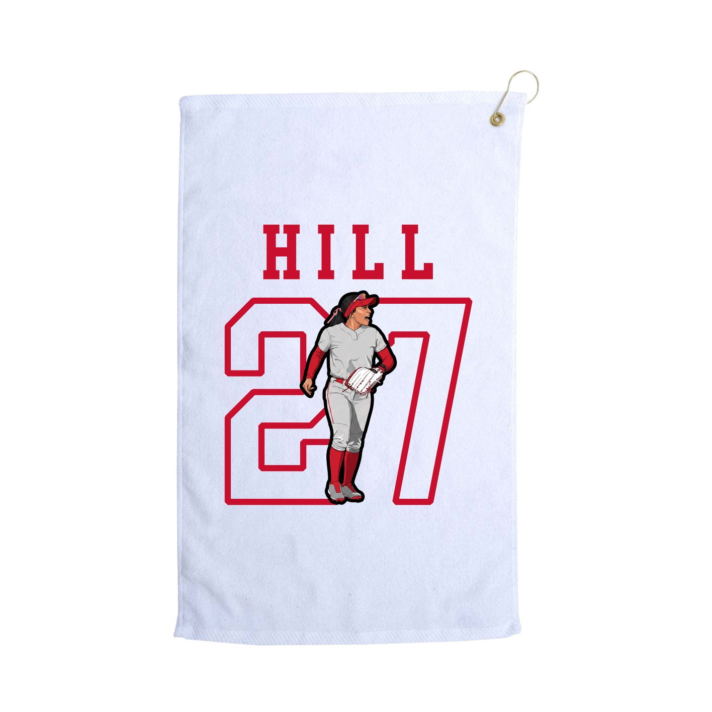 Golf Towel — Shirsey in White