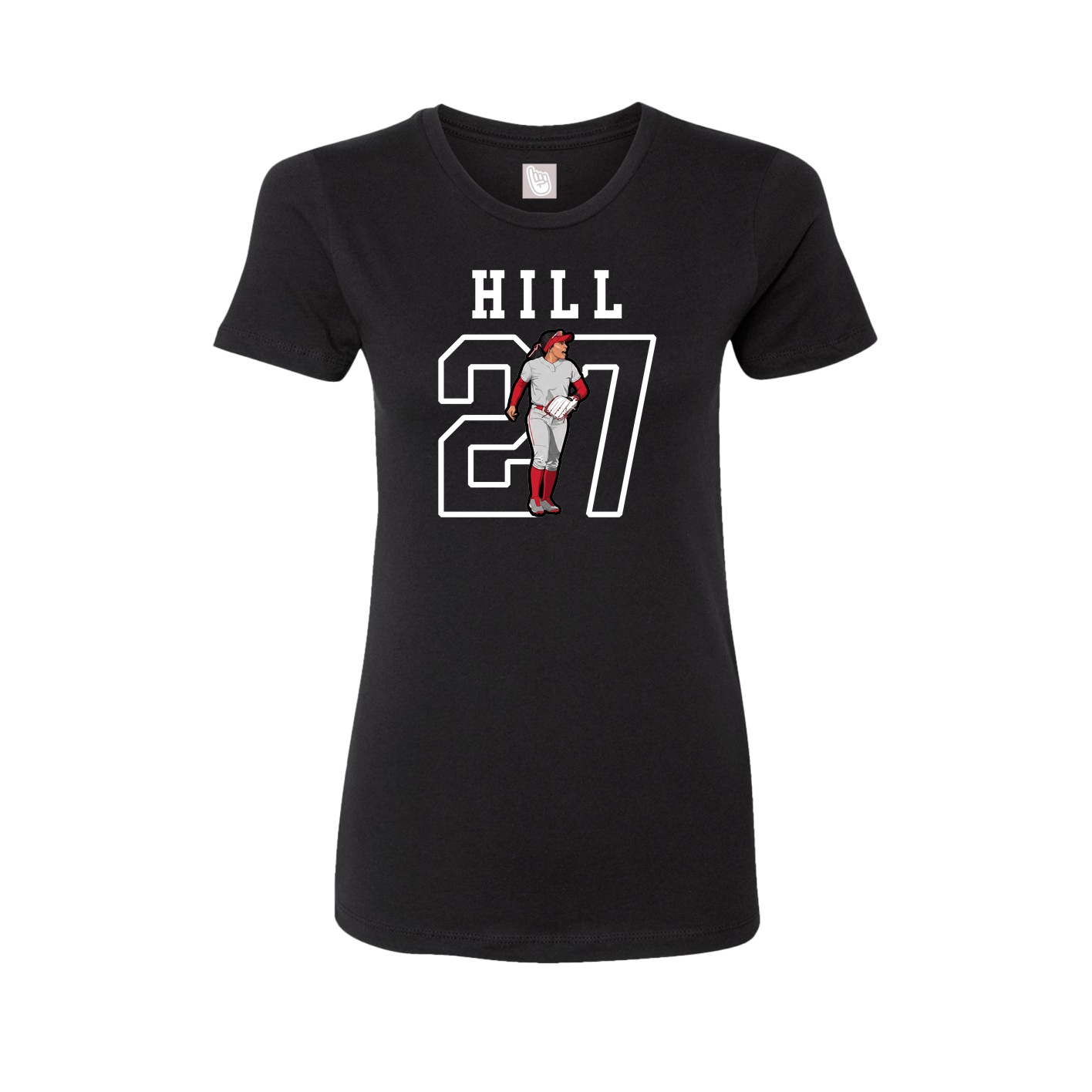 Fitted Women's Tee — Shirsey in Black