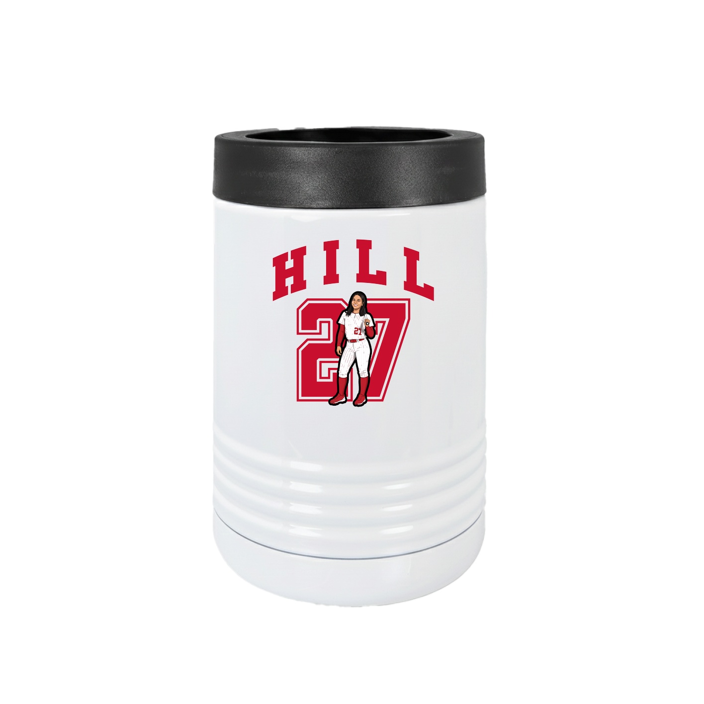 Beverage Holder — Number in White
