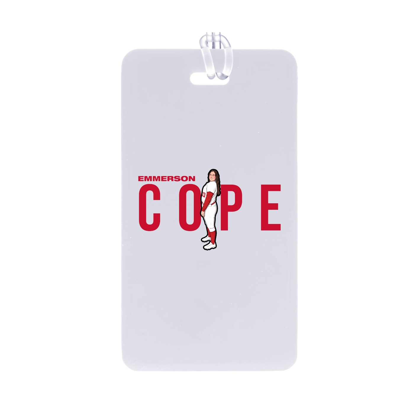 Bag Tag — Player Name in Classic