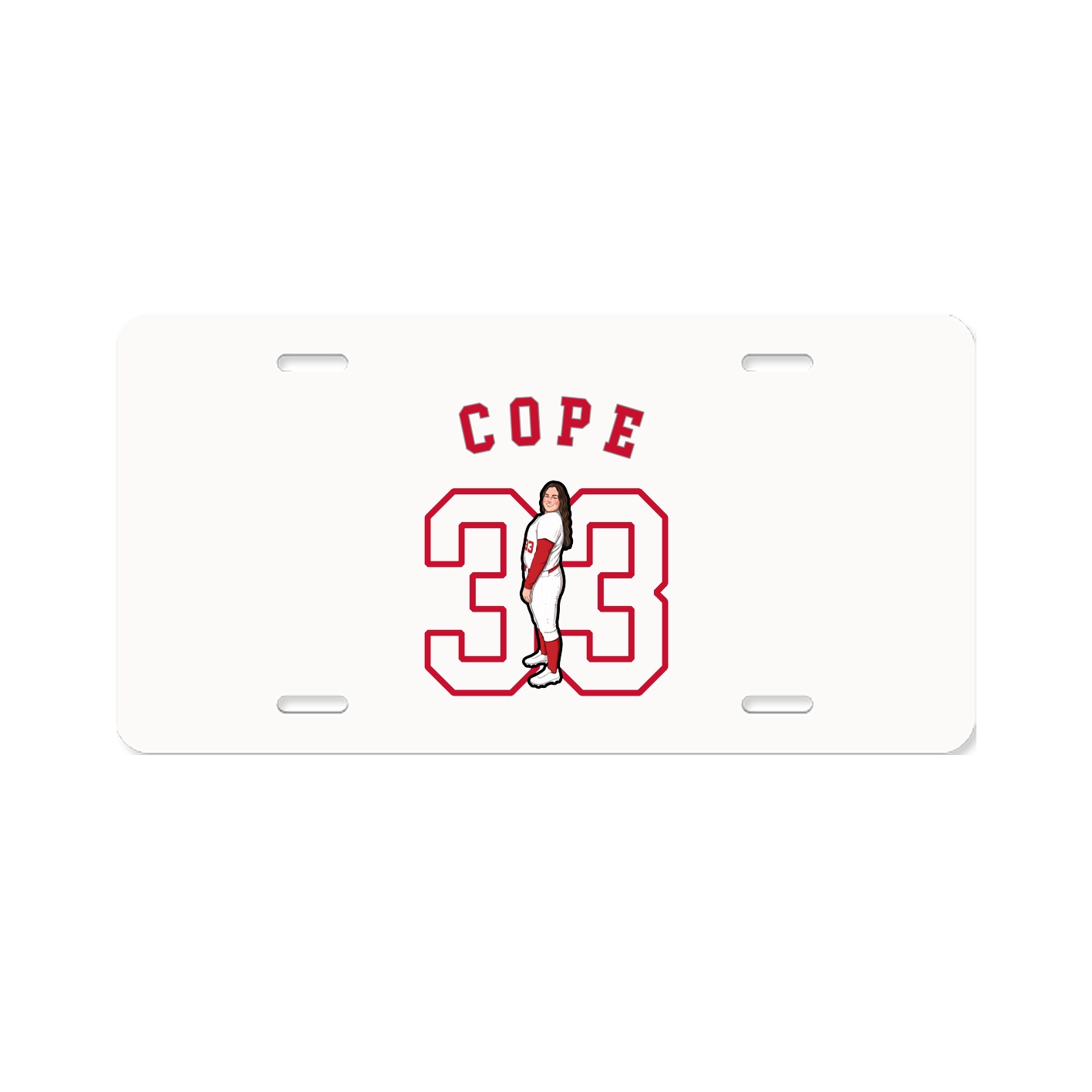 License Plate — Shirsey Arch in Classic