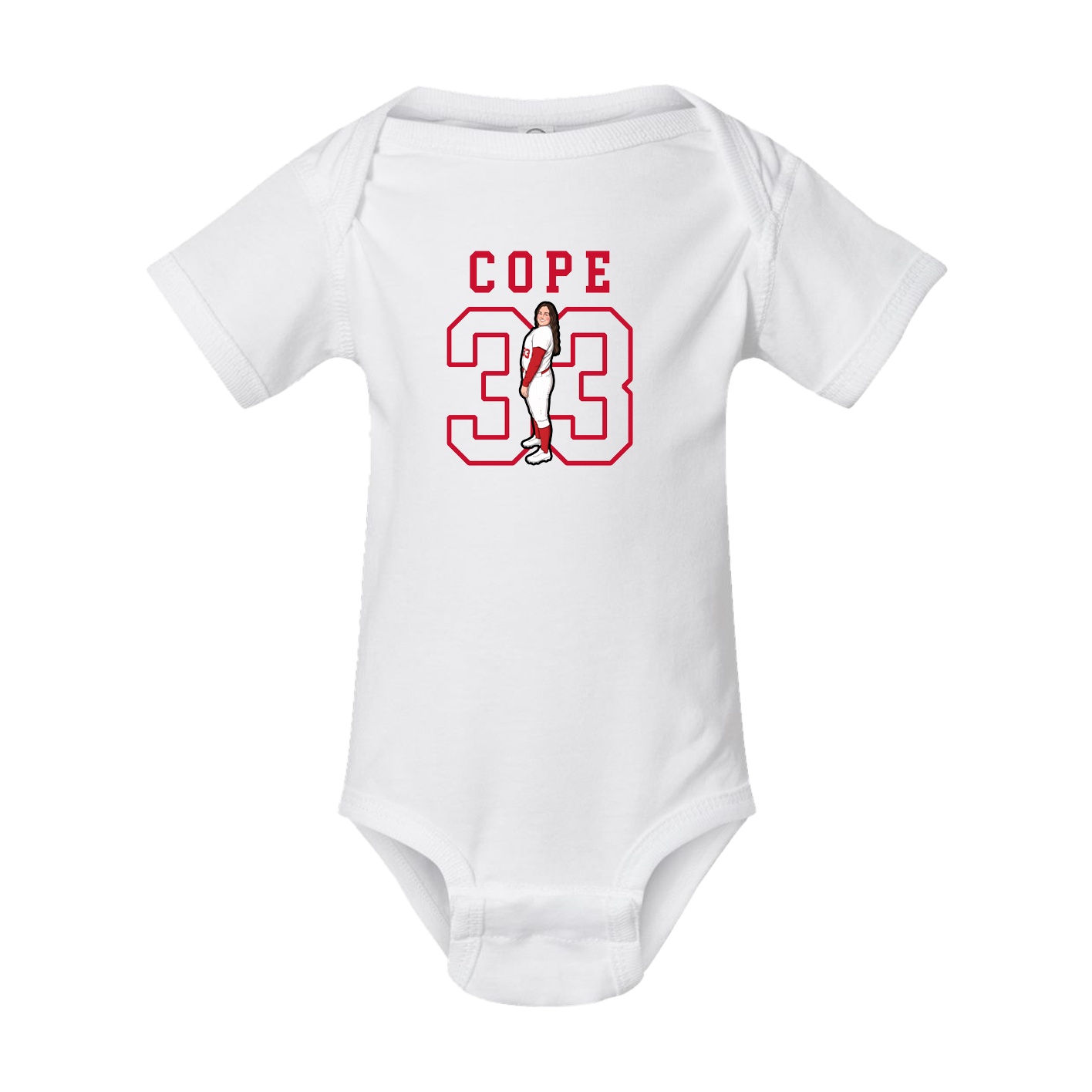 Baby Onesie — Shirsey in White