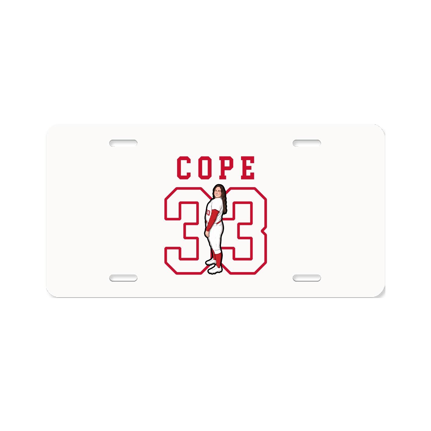License Plate — Shirsey in Classic