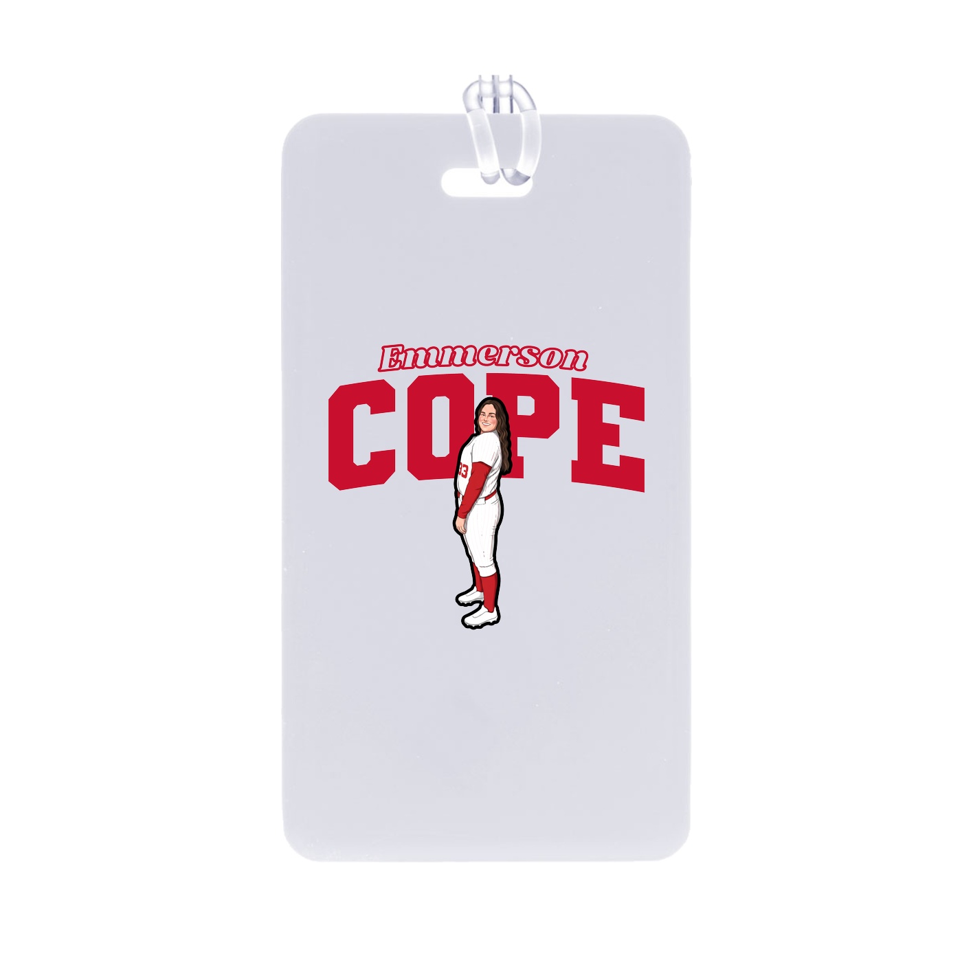 Bag Tag — Name Arch in Classic