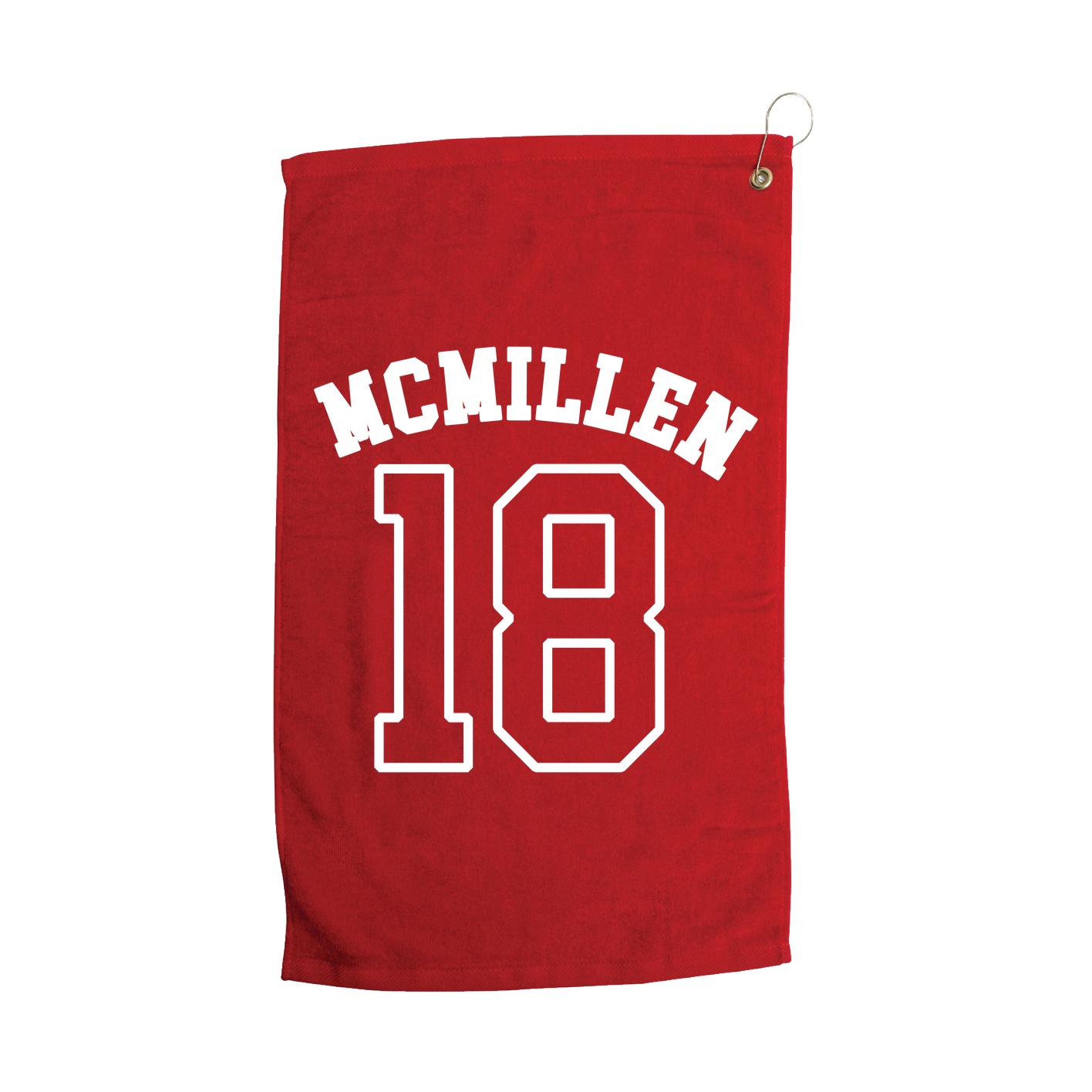 Golf Towel — Shirsey Arch in Red