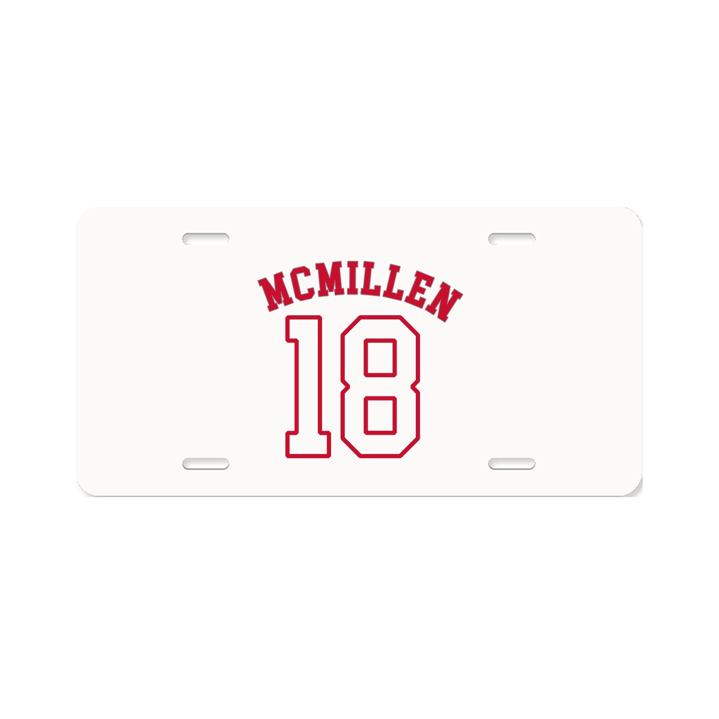 License Plate — Shirsey Arch in Classic