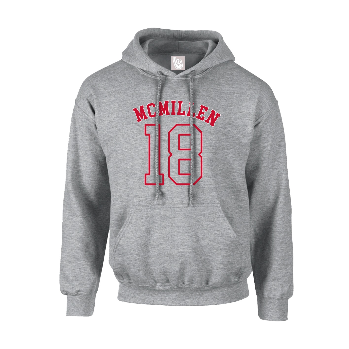 Hoodie — Shirsey Arch in Grey