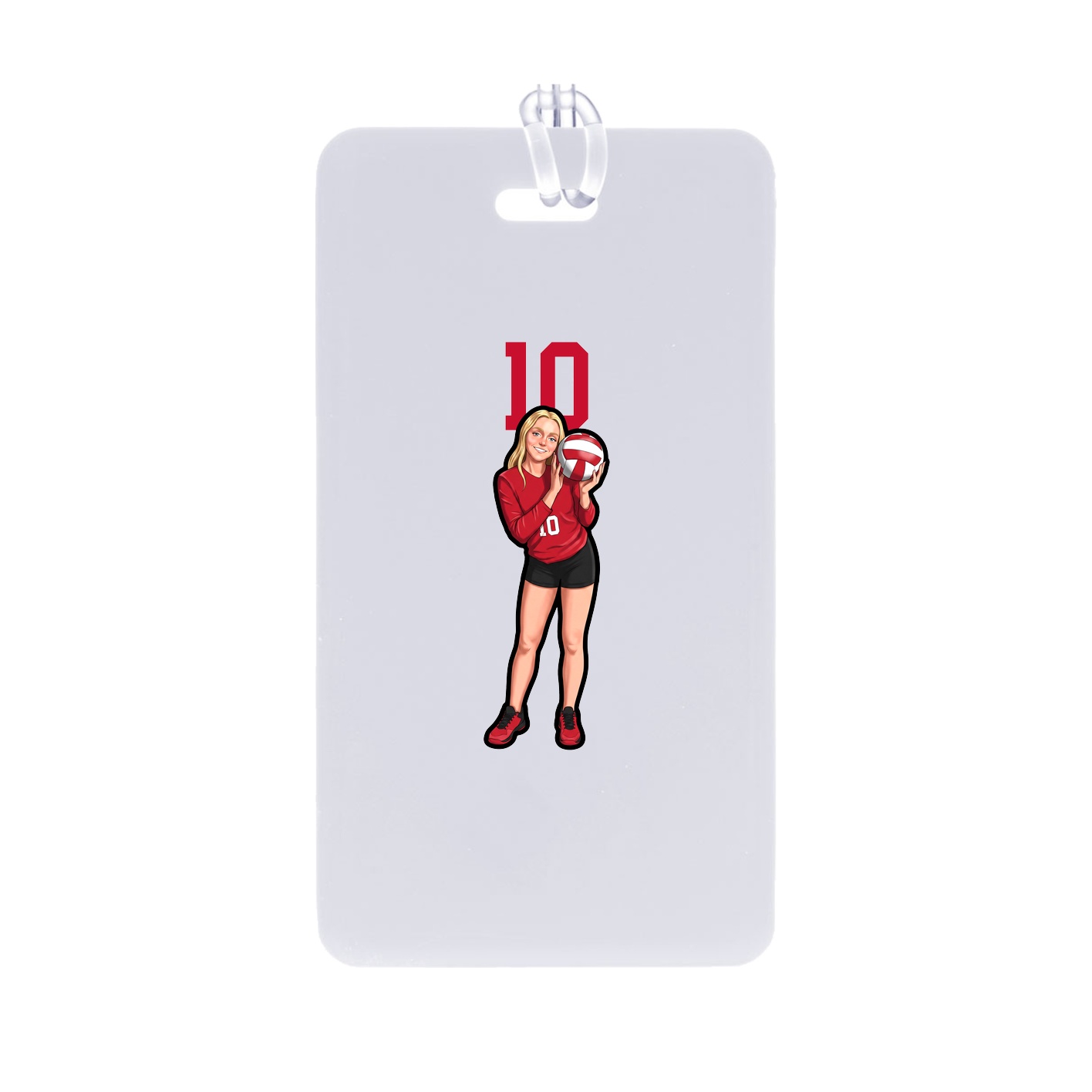 Bag Tag — Number Top in Classic