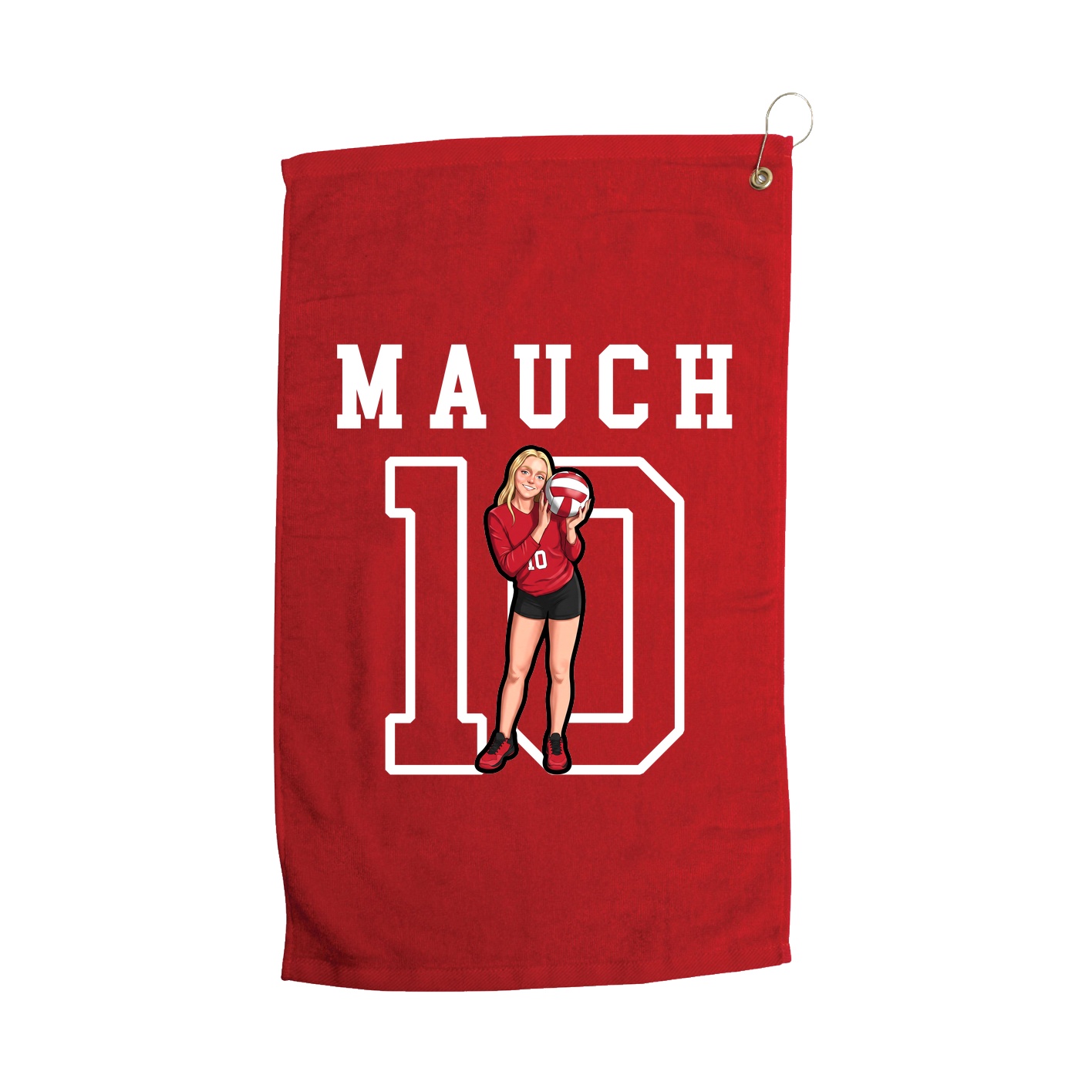 Golf Towel — Shirsey in Red