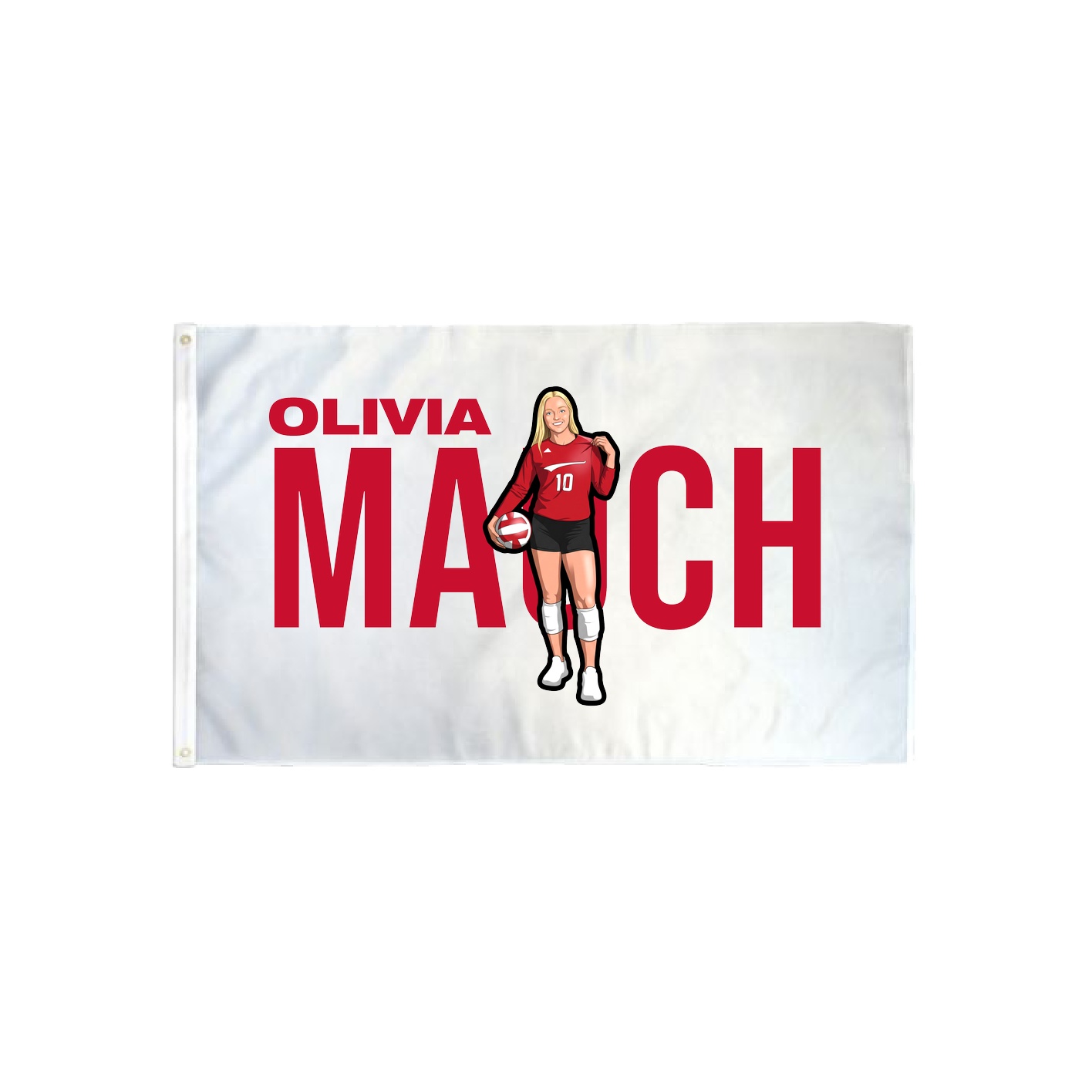 3x5 Flag — Player Name in Classic