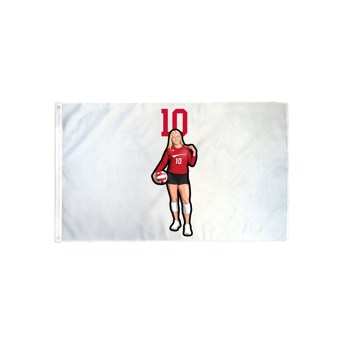 3x5 Flag — Number Top in Classic