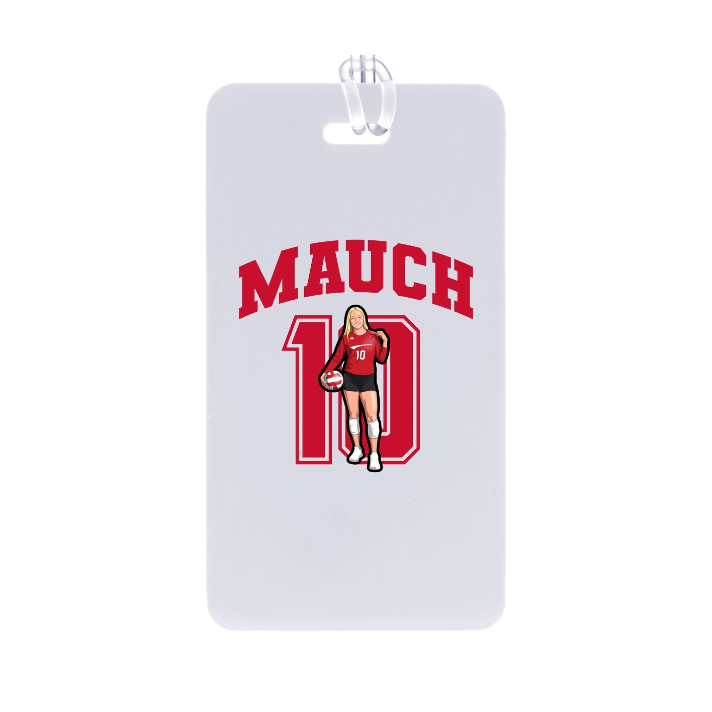 Bag Tag — Number in Classic