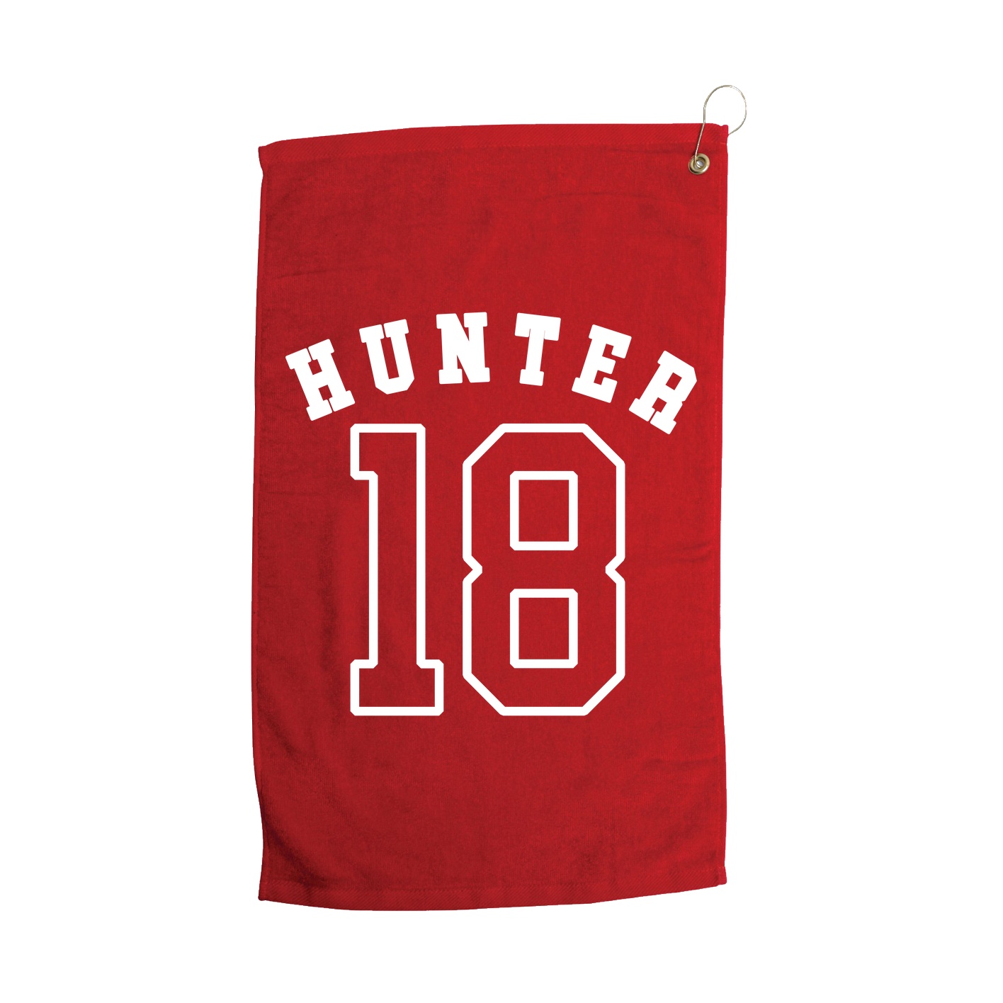 Golf Towel — Shirsey Arch in Red