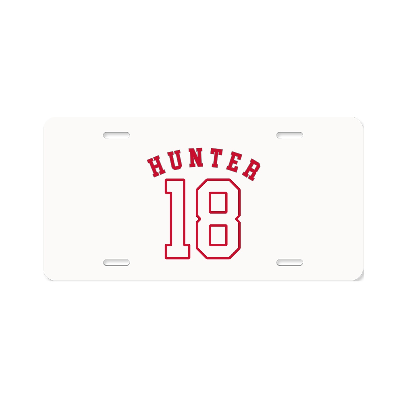 License Plate — Shirsey Arch in Classic
