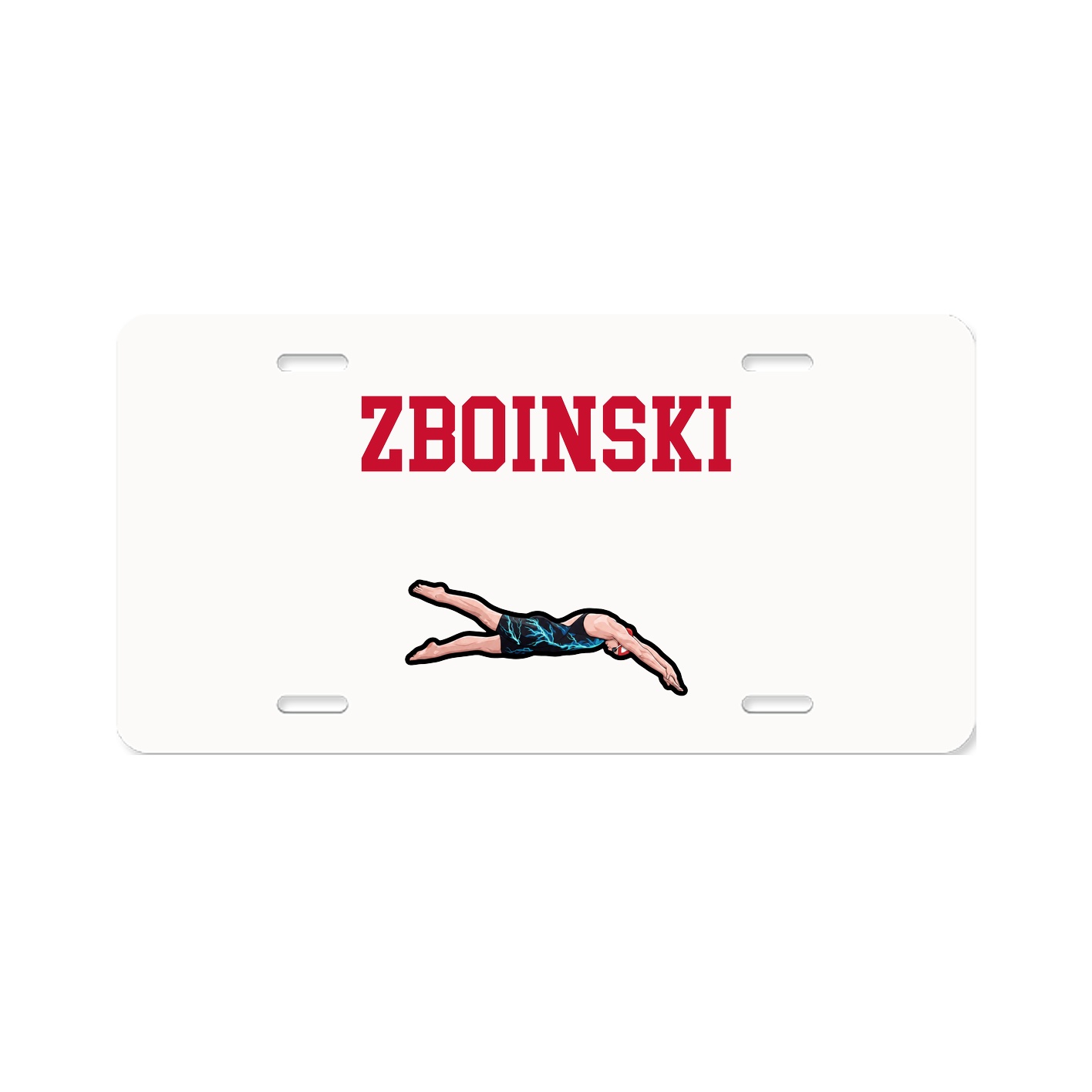 License Plate — Shirsey in Classic
