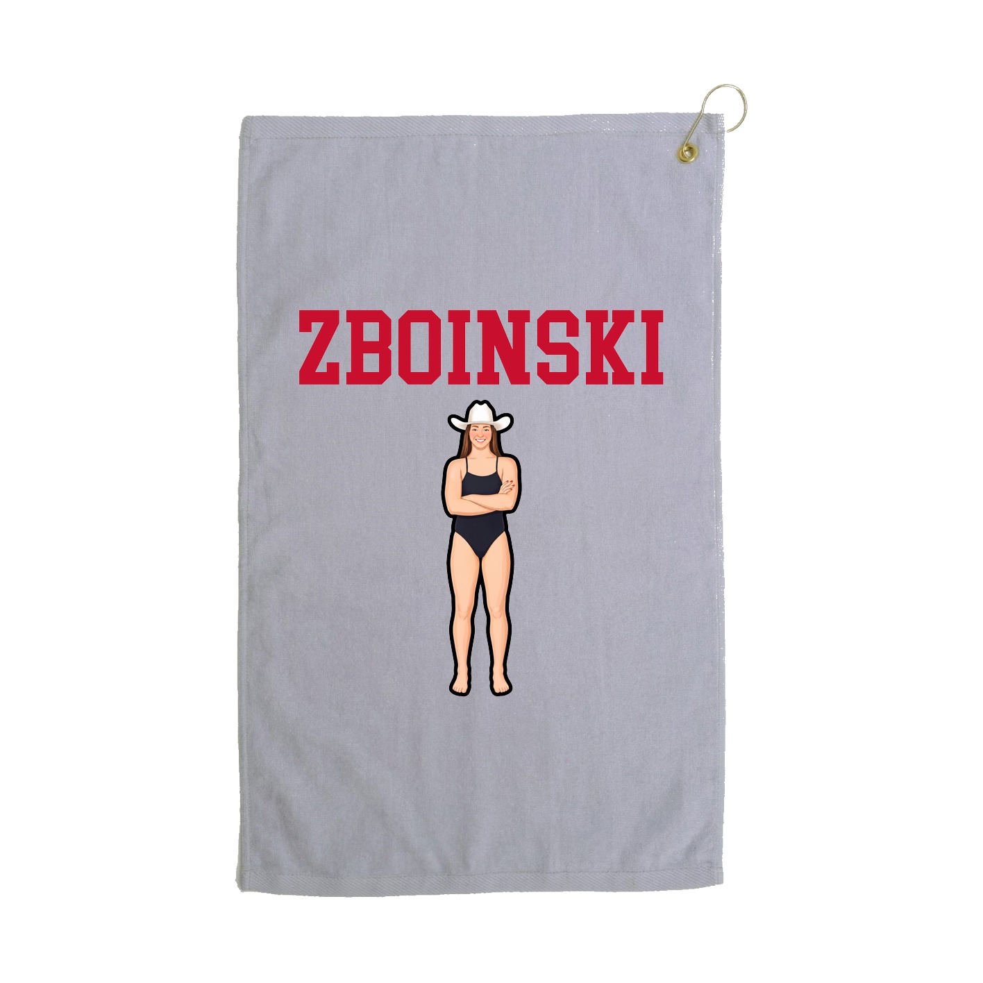 Golf Towel — Shirsey in Grey