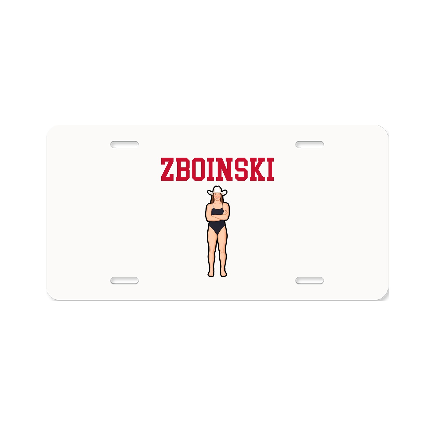License Plate — Shirsey in Classic