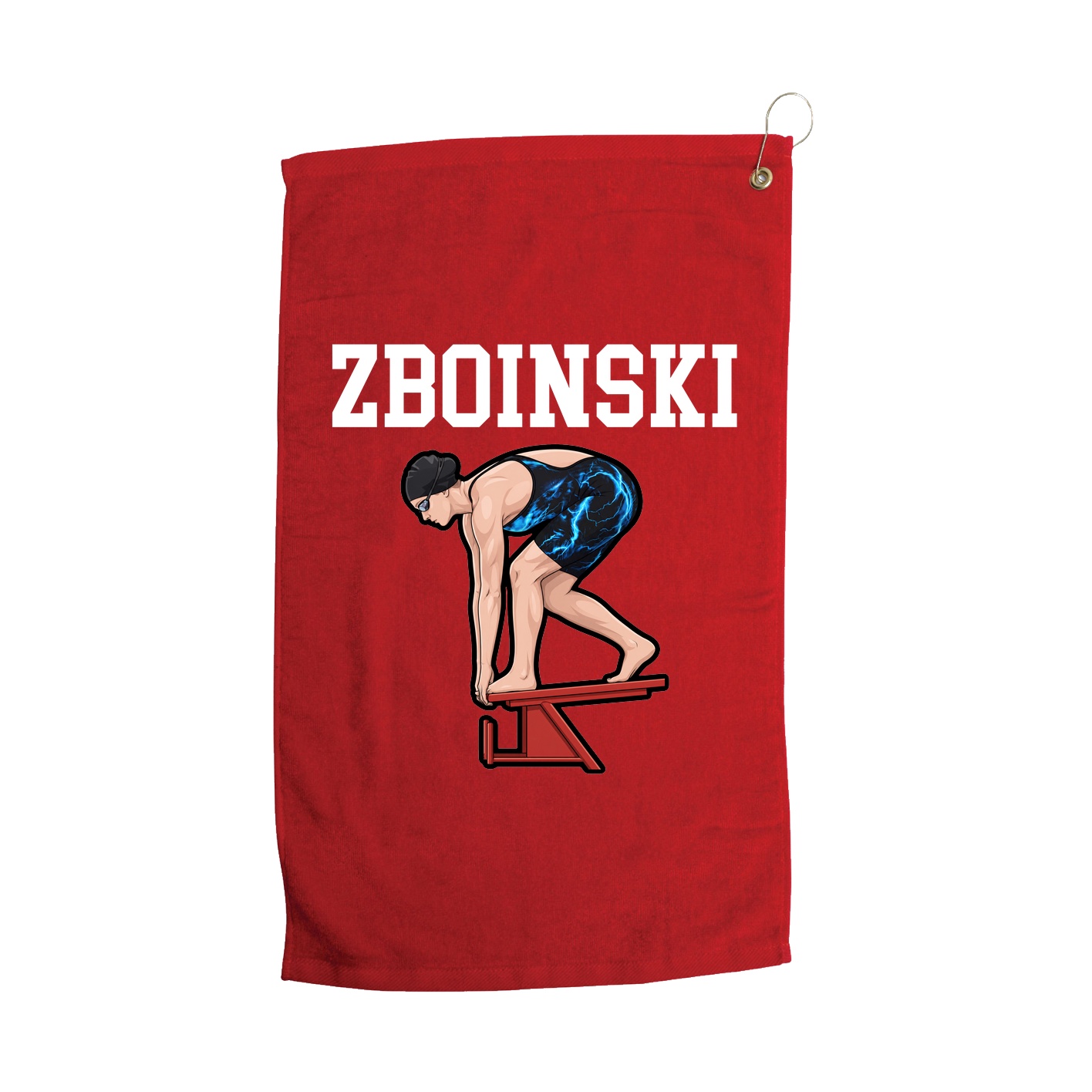 Golf Towel — Shirsey in Red