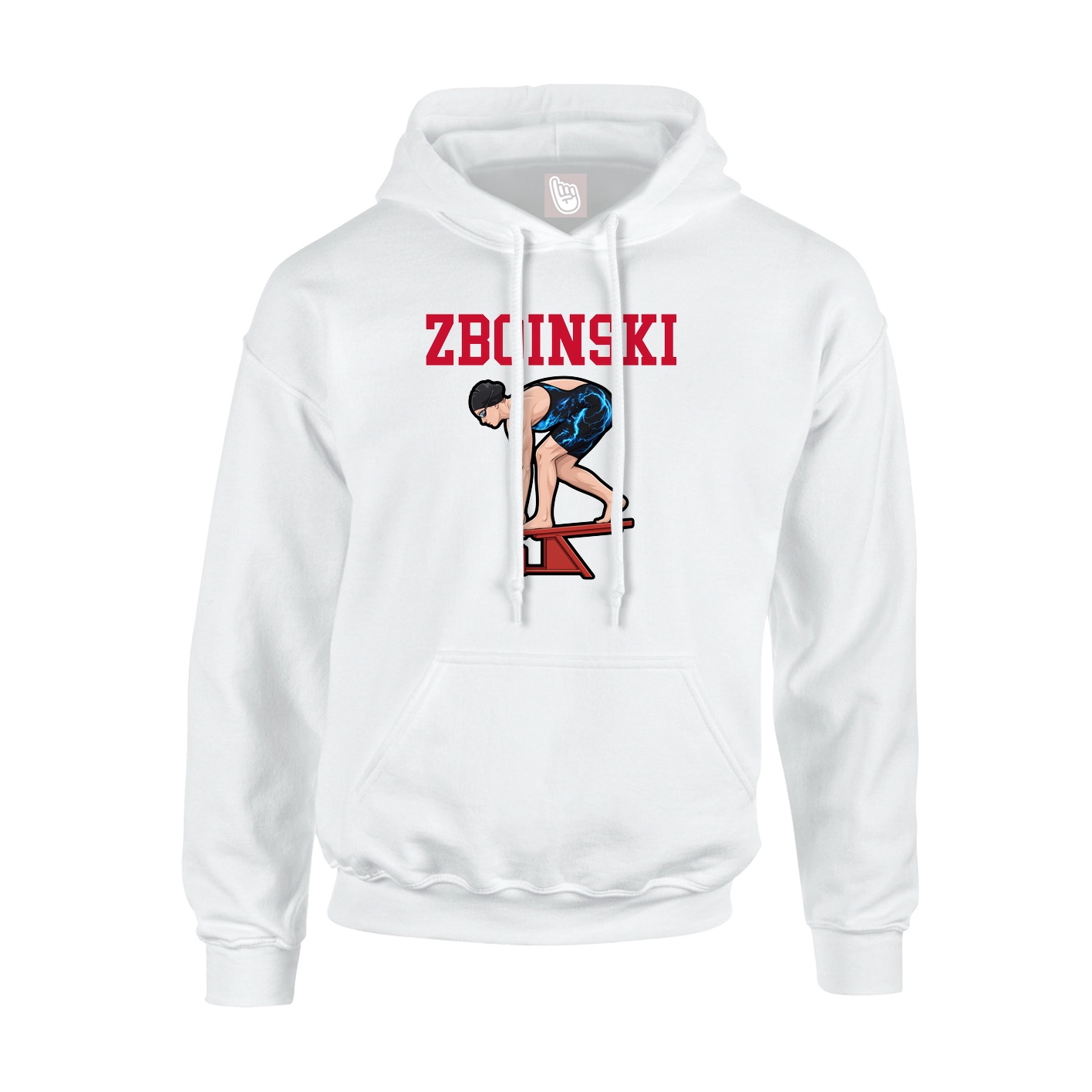 Hoodie — Shirsey in White