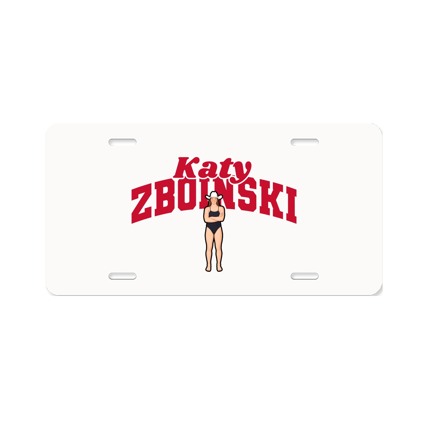License Plate — Signature Arch in Classic