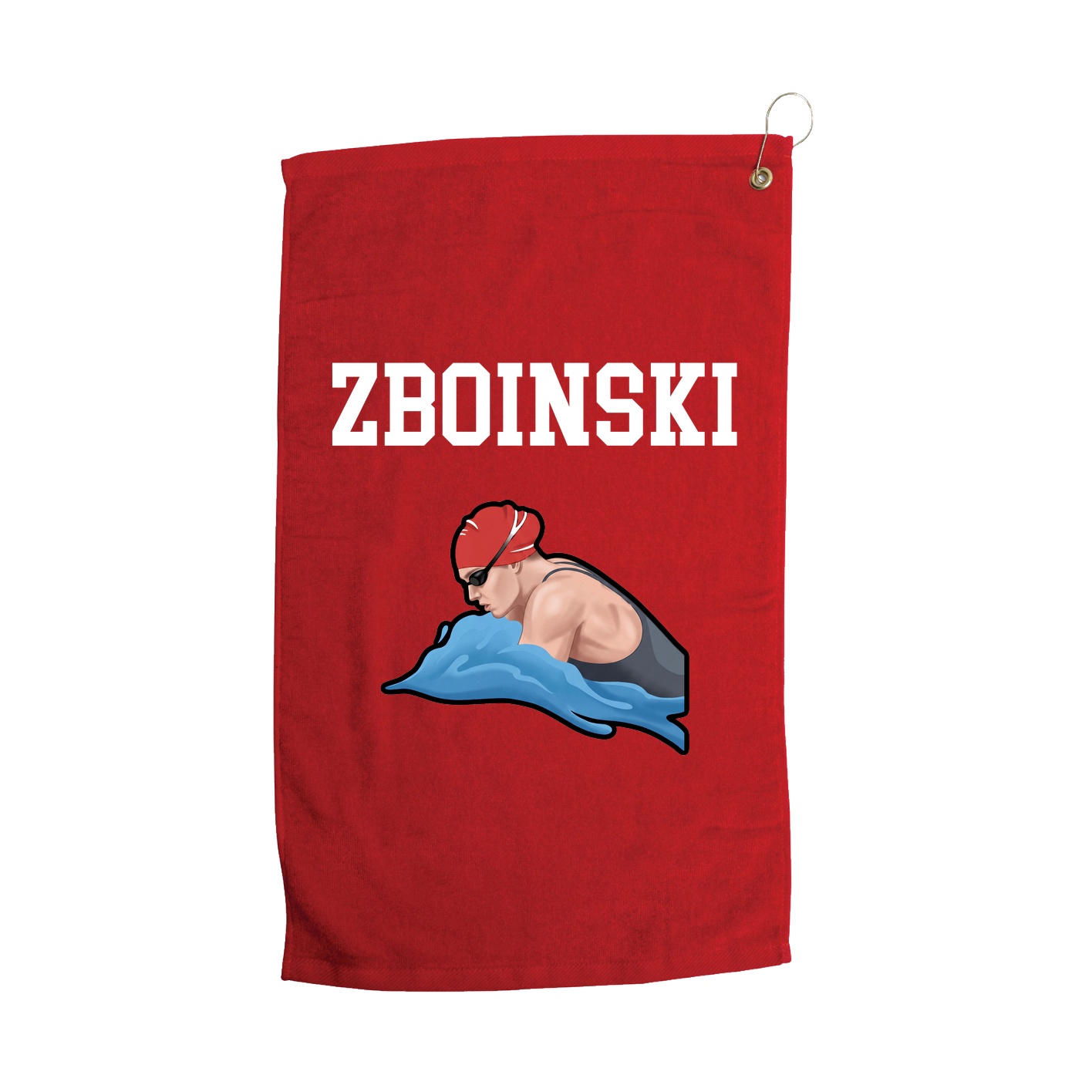 Golf Towel — Shirsey in Red