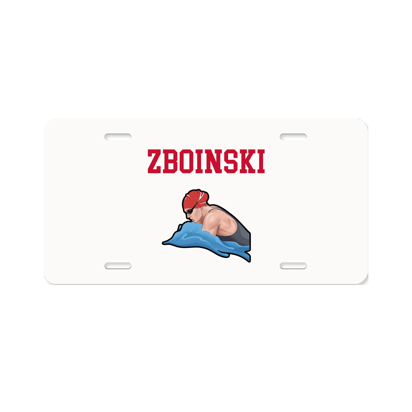 License Plate — Shirsey in Classic