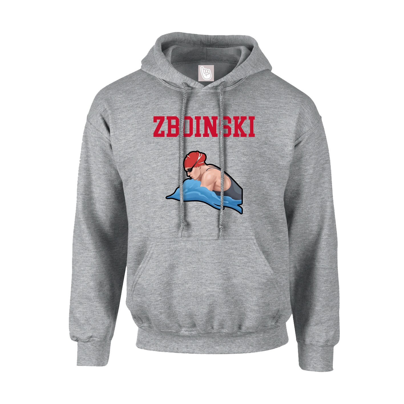 Hoodie — Shirsey in Grey