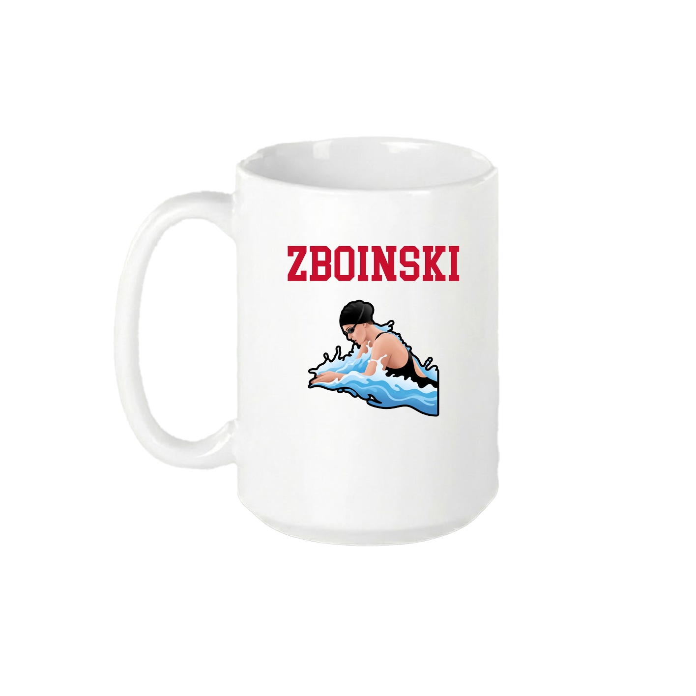 15oz Coffee Mug — Shirsey in White