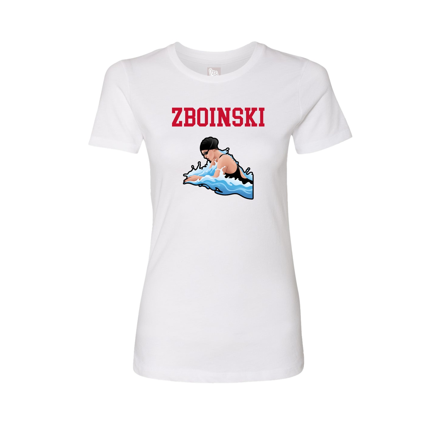 Fitted Women's Tee — Shirsey in White