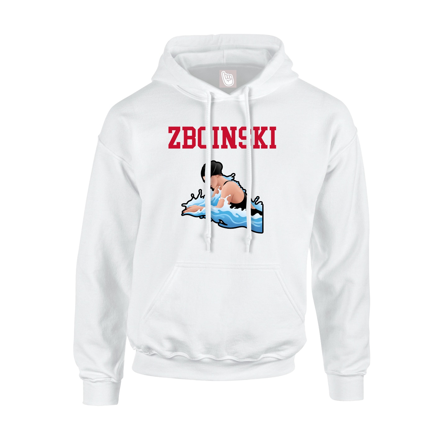 Youth Hoodie — Shirsey in White