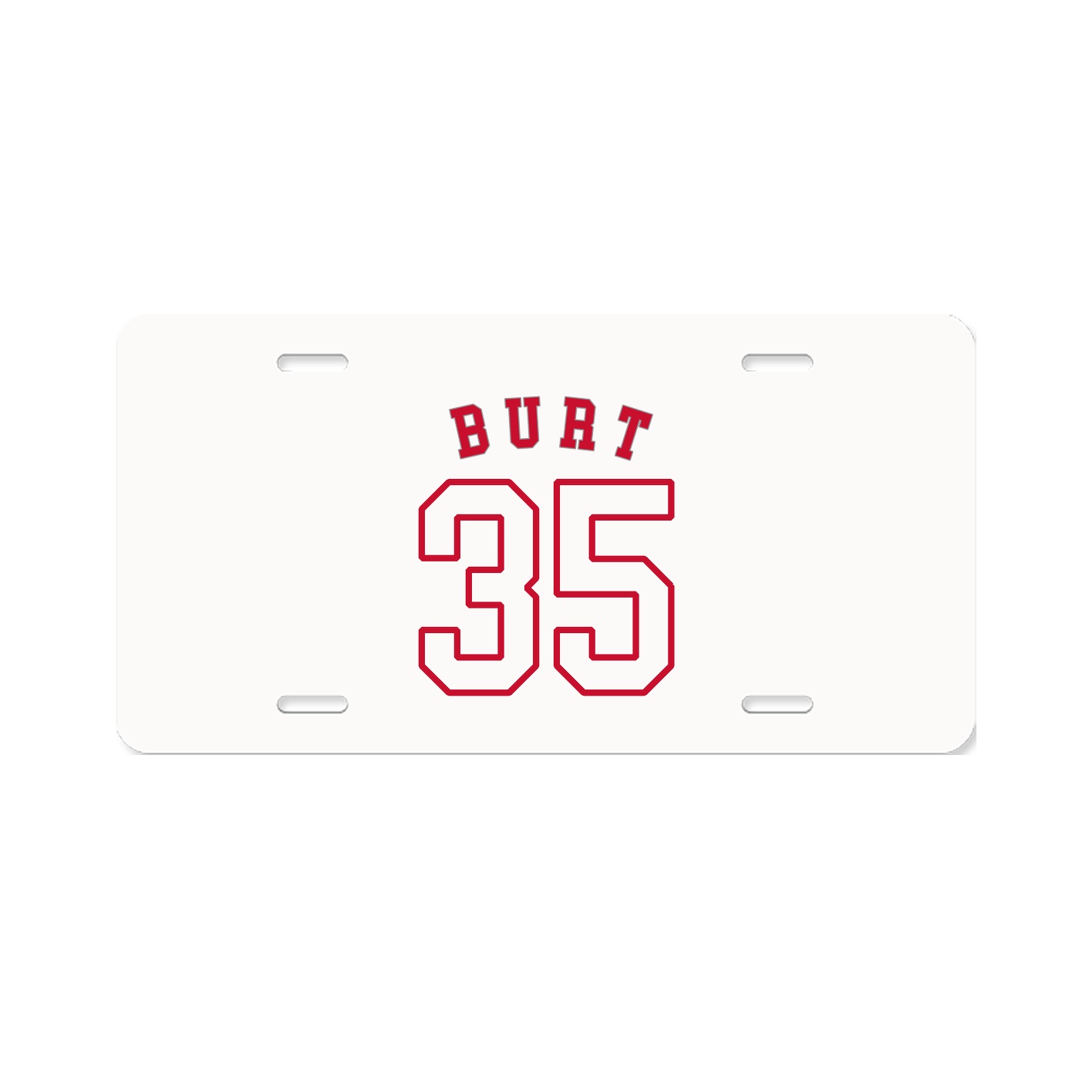 License Plate — Shirsey Arch in Classic