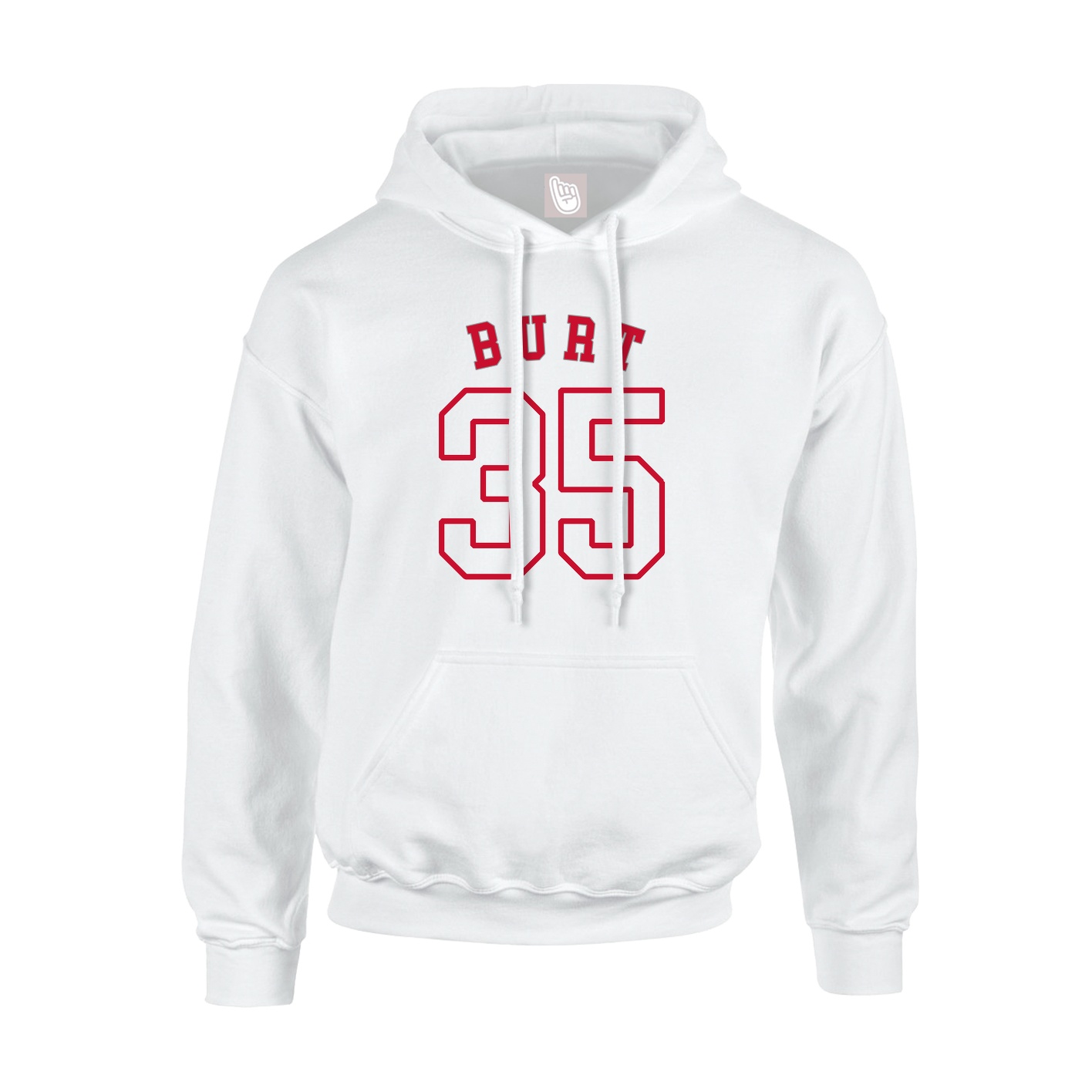 Youth Hoodie — Shirsey Arch in White