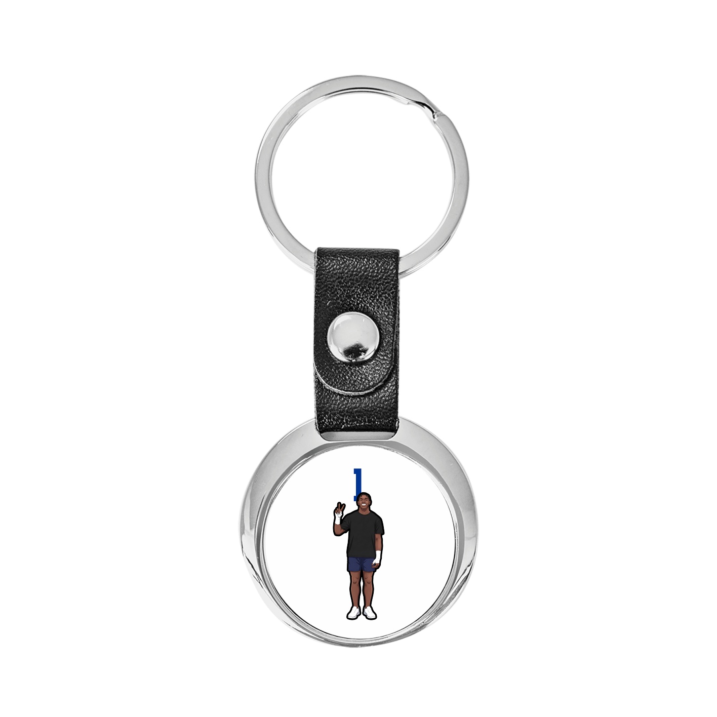 Key Chain — Number Top in Classic